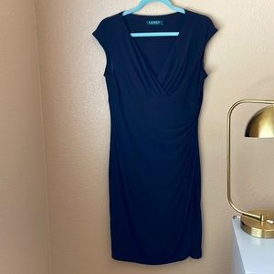 LAUREN by Ralph Lauren Black Cocktail Dress